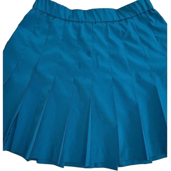 Lily’s of Beverly Hills vintage teal tennis skirt, size 4 (see measurements) - Picture 2 of 7